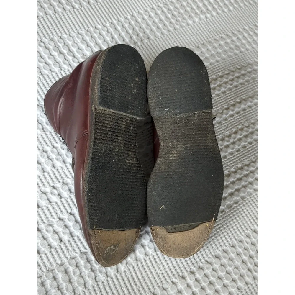 Alden Roy Leather Boots Crepe Sole USA Made Restored Sz 13? Lace‎ Up